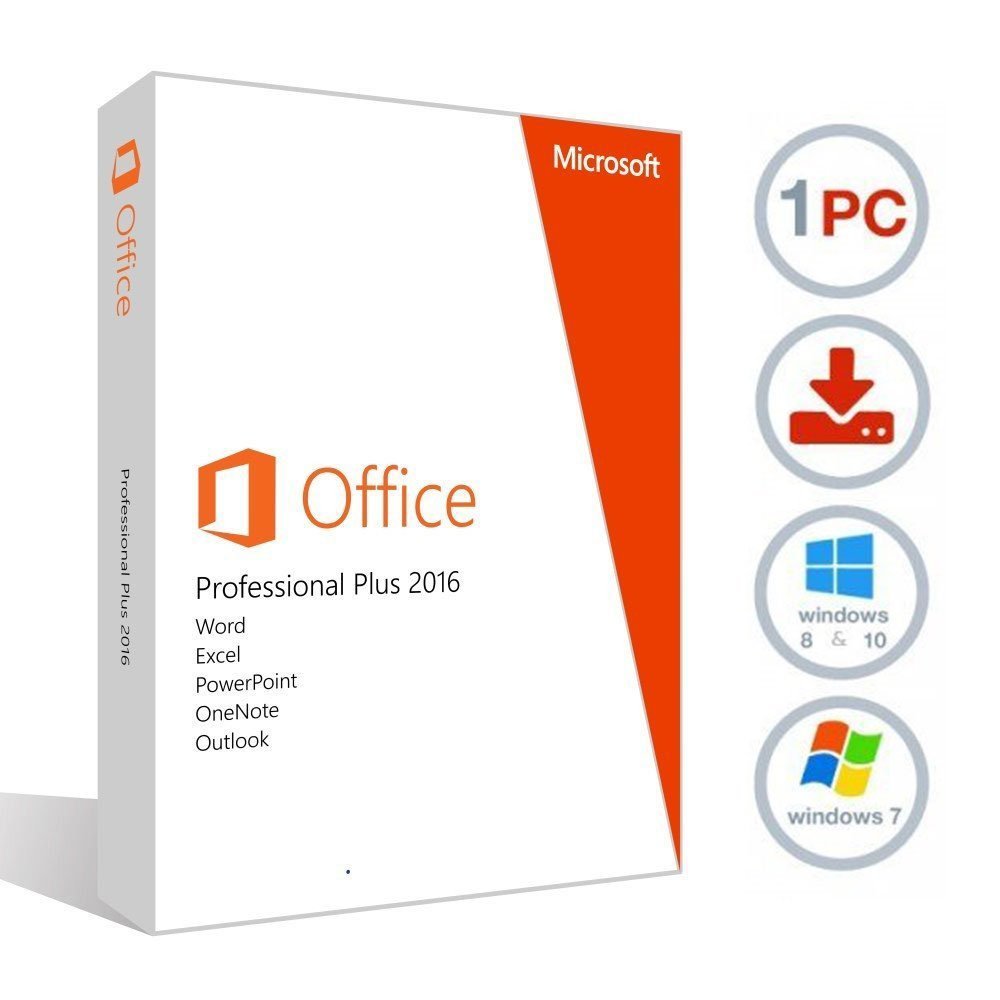 what is included in microsoft office professional plus 2016